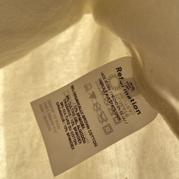 Reformation Kelia Top with Cut Out - Picture 5 of 5